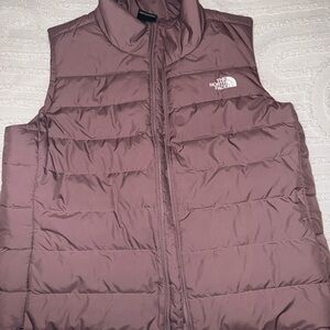 The North Face Mauve Puffer Vest